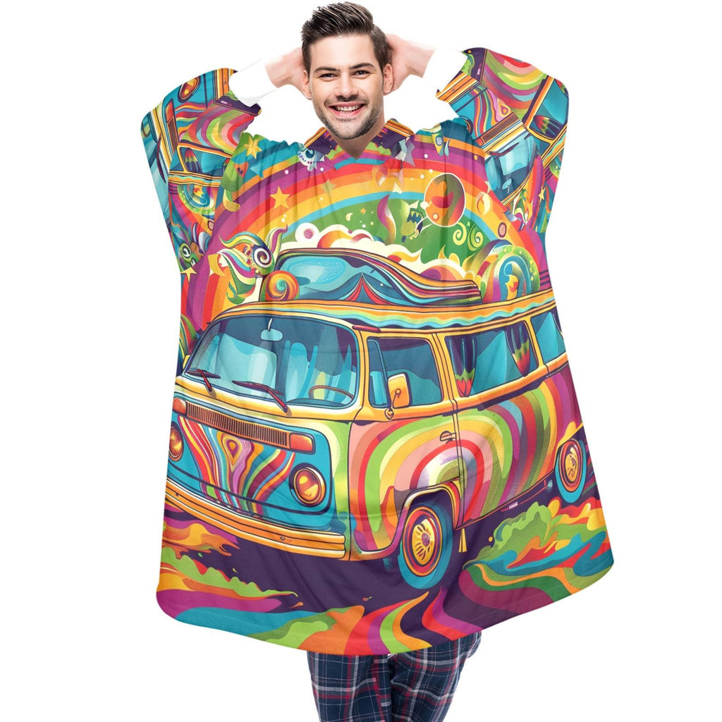 Feelin Groovy Wearable Blanket Hoodie