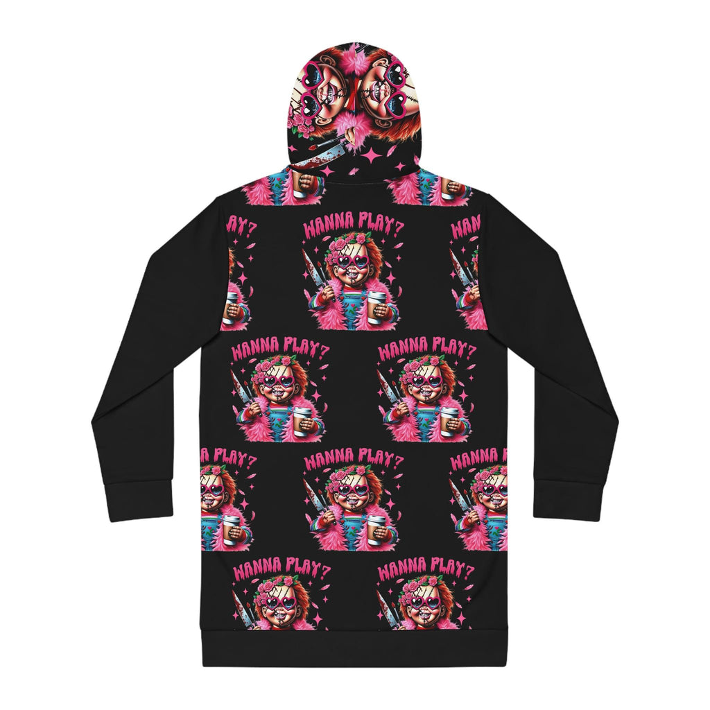 Chucky 'Wanna Play' Hoodie Dress, Horror Movie Costume