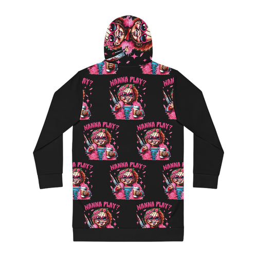 Chucky 'Wanna Play' Hoodie Dress, Horror Movie Costume