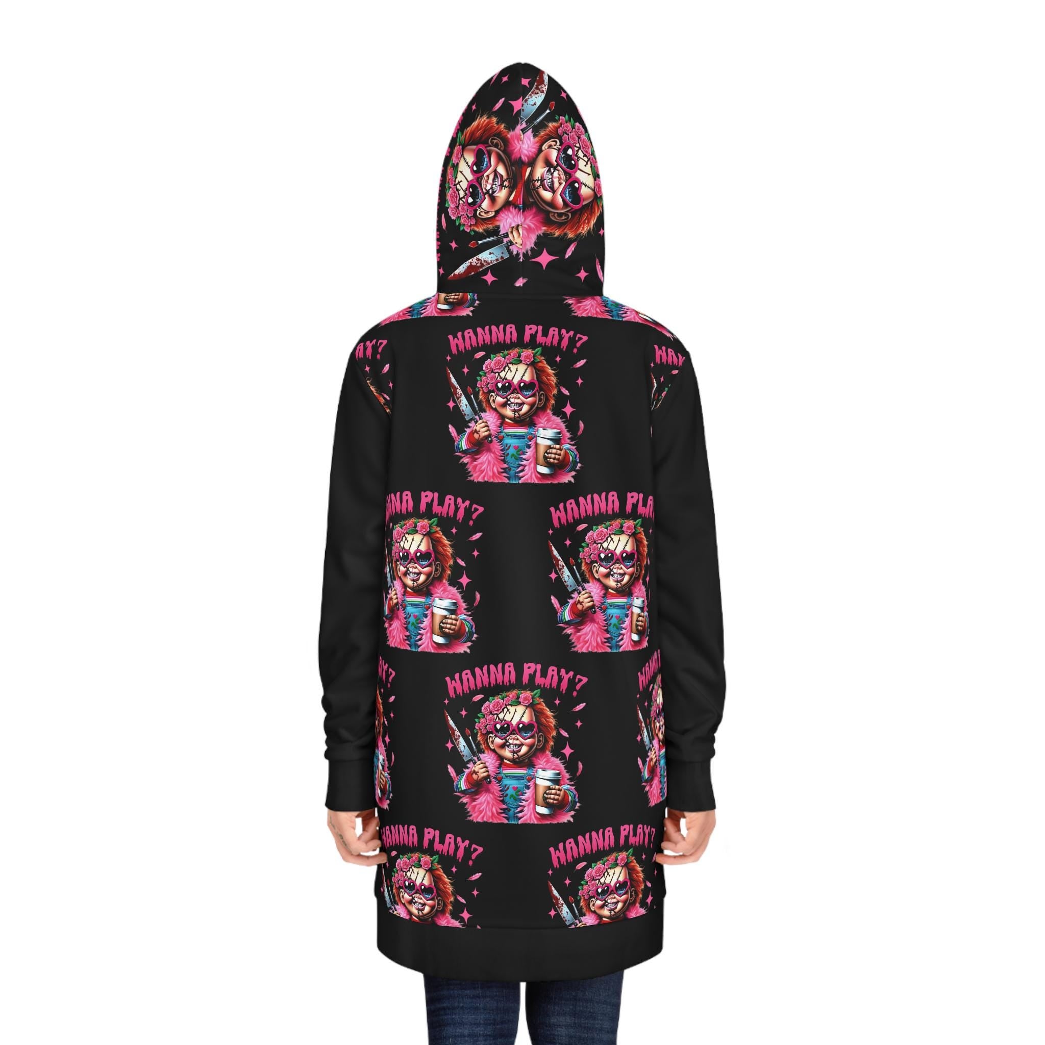 Chucky 'Wanna Play' Hoodie Dress, Horror Movie Costume