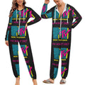 Retro MTV “You Hear It First” Unisex Jumpsuit | All-In-One Pajamas | Vintage 80s 90s Style