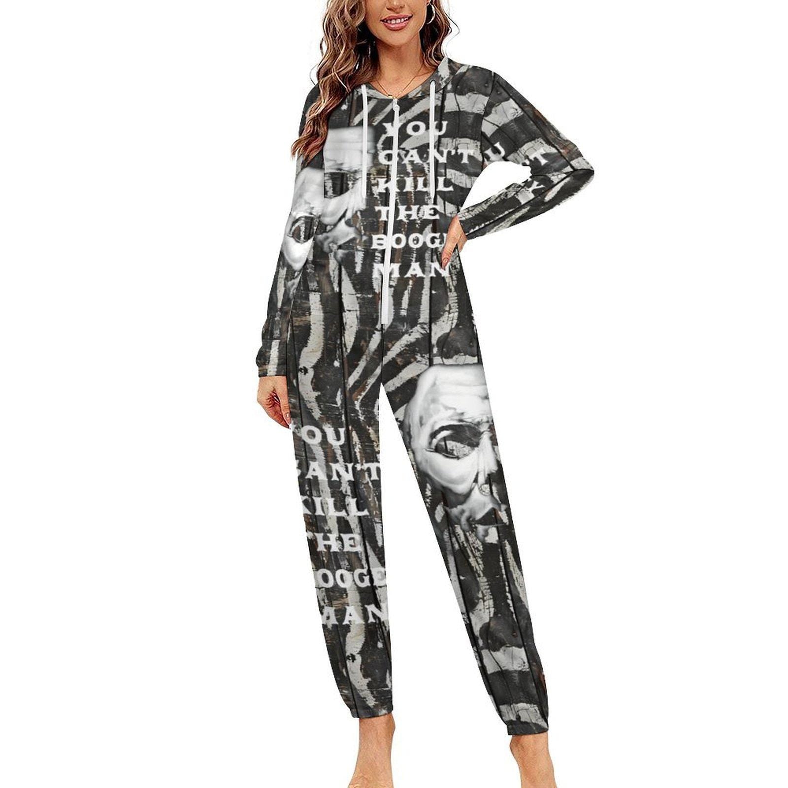 Rustic Myers You Can't Kill The Boogeyman Unisex Jumpsuit Pajamas, All in One, S-4XL
