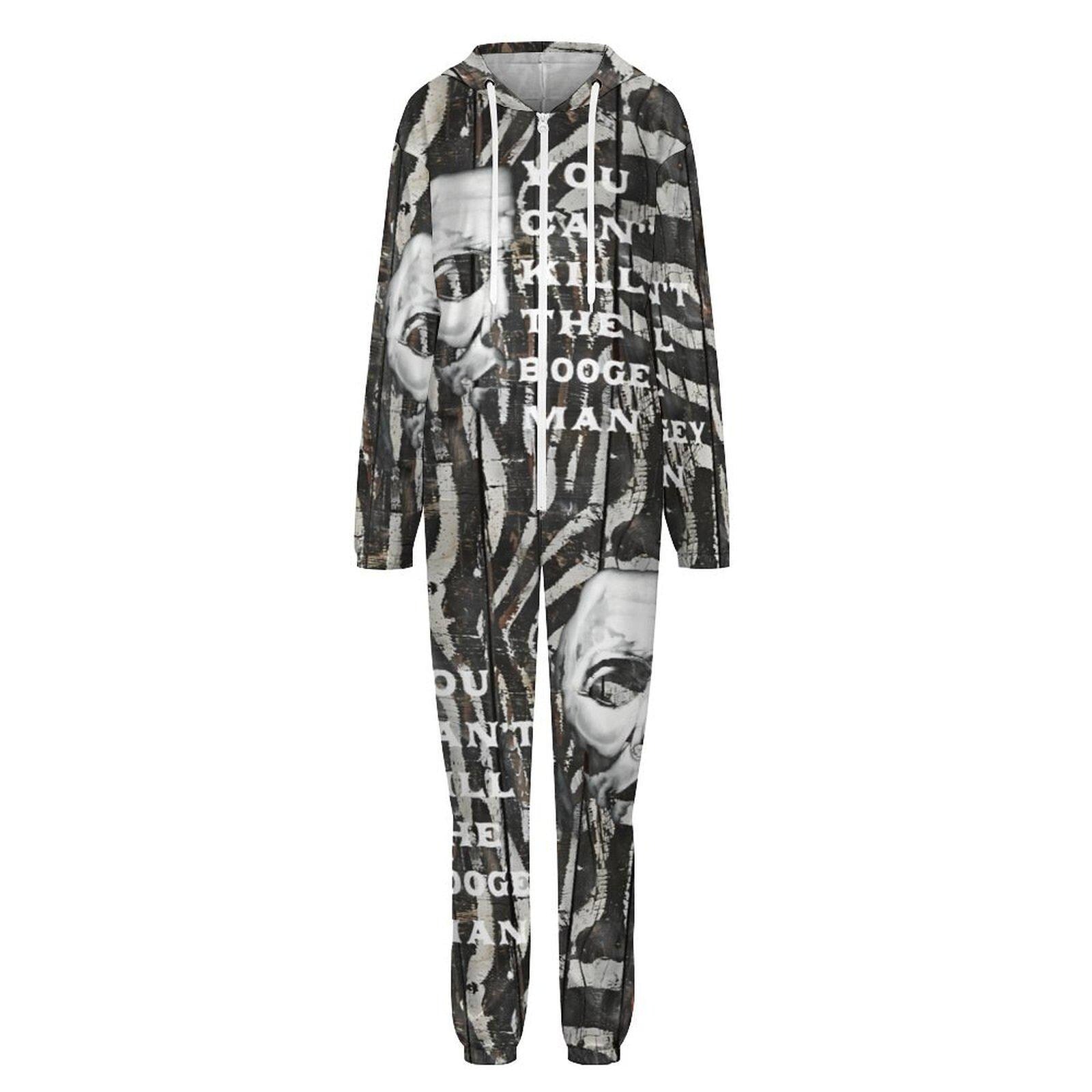 Rustic Myers You Can't Kill The Boogeyman Unisex Jumpsuit Pajamas, All in One, S-4XL