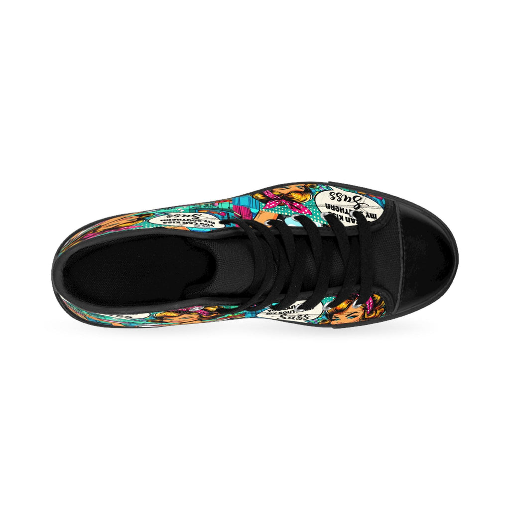 Kiss My Southern Sass Sneakers | Women's Classic Sneakers