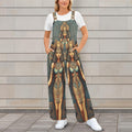 Egyptian Jumpsuit Jumper Overalls | Multi Small–4XL