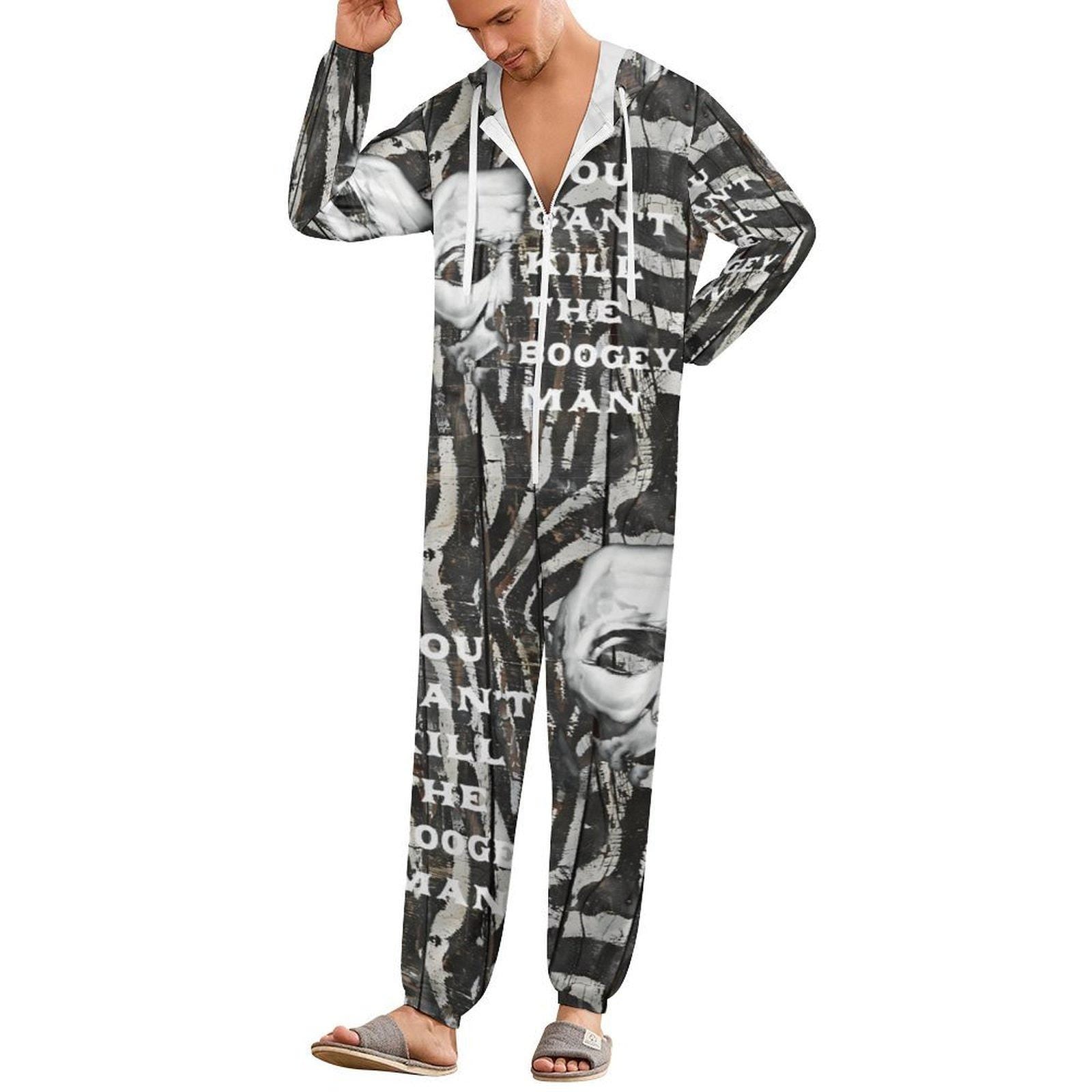 Rustic Myers You Can't Kill The Boogeyman Unisex Jumpsuit Pajamas, All in One, S-4XL