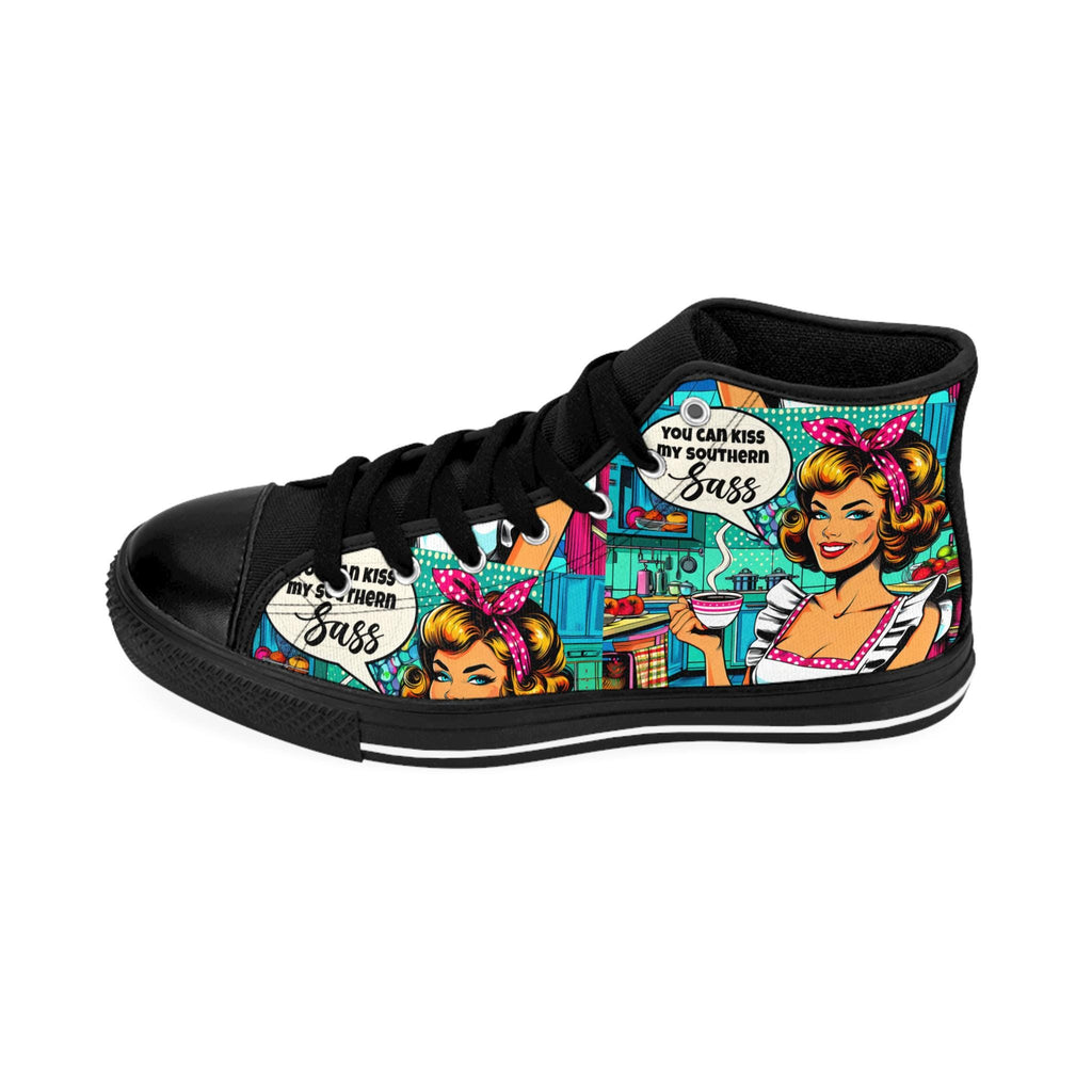 Kiss My Southern Sass Sneakers | Women's Classic Sneakers