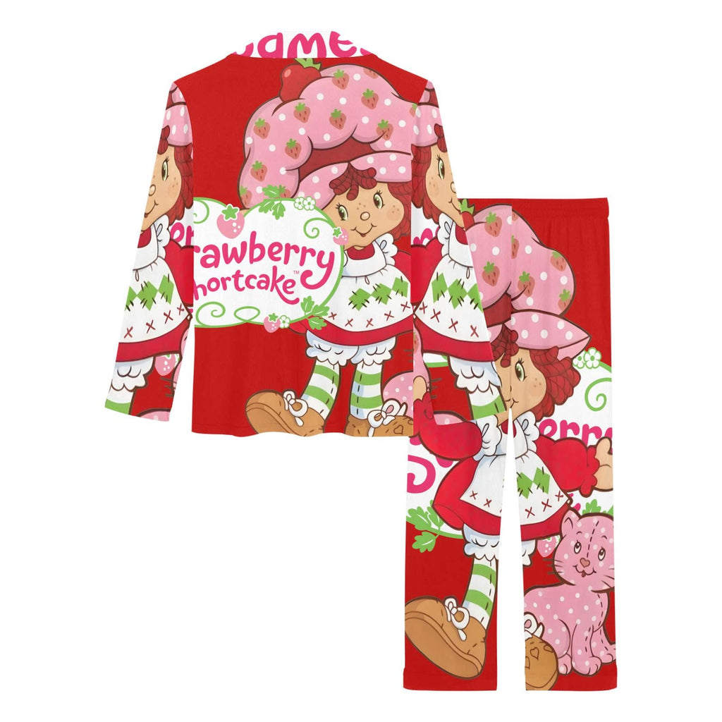 Plus Size Strawberry Shortcake Retro 2Piece Pajama Loungewear Small- 5XL