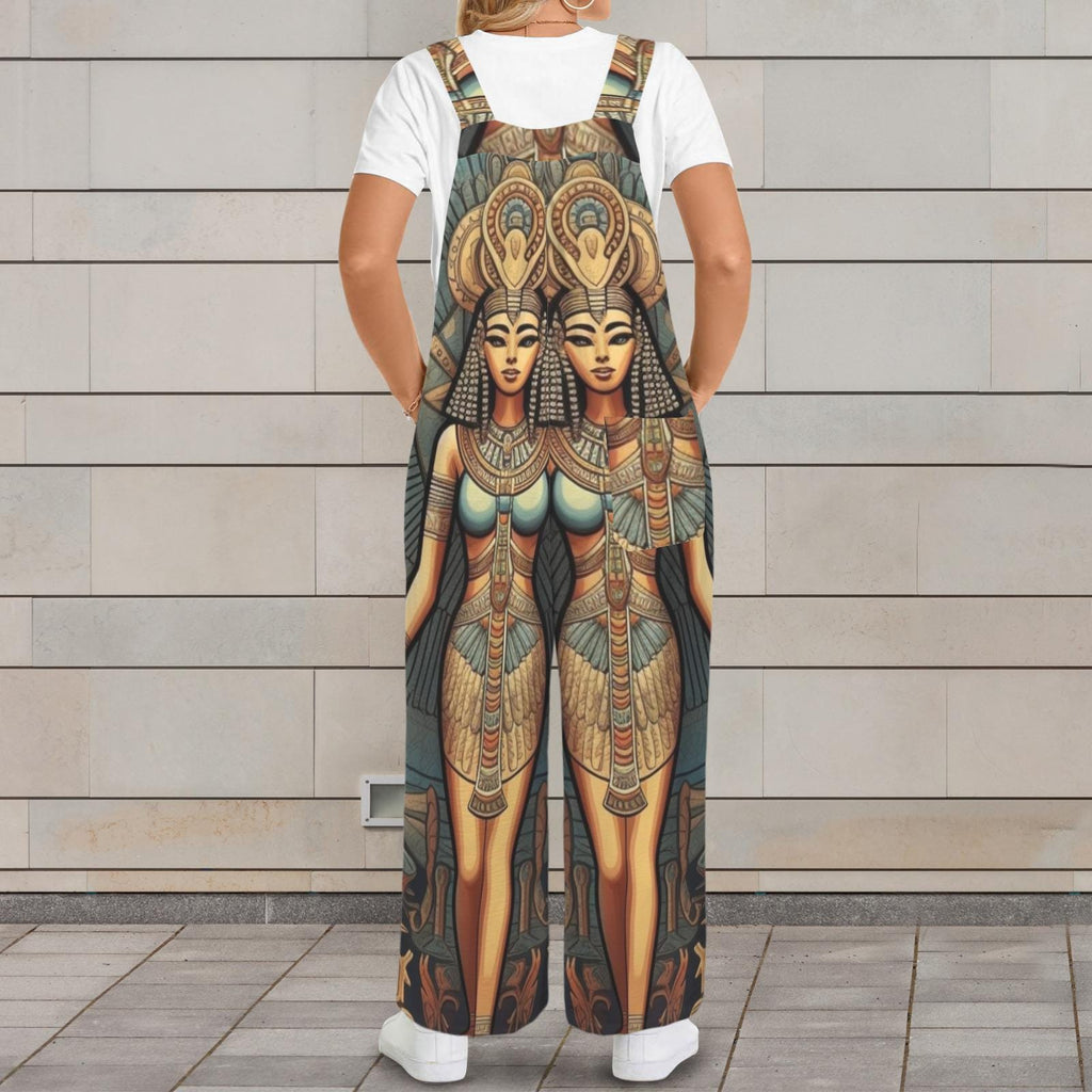 Egyptian Jumpsuit Jumper Overalls | Multi Small–4XL