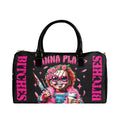 Retro Chucky Horror Duffel Bag, Extra Large Sarcasm Tote Weekender Bag