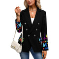 Autism Awareness Jacket, Autism Blazer, Puzzle Piece Support Jacket, Neurodiversity Gift, Inclusive Statement Coat Sizes S-6XL