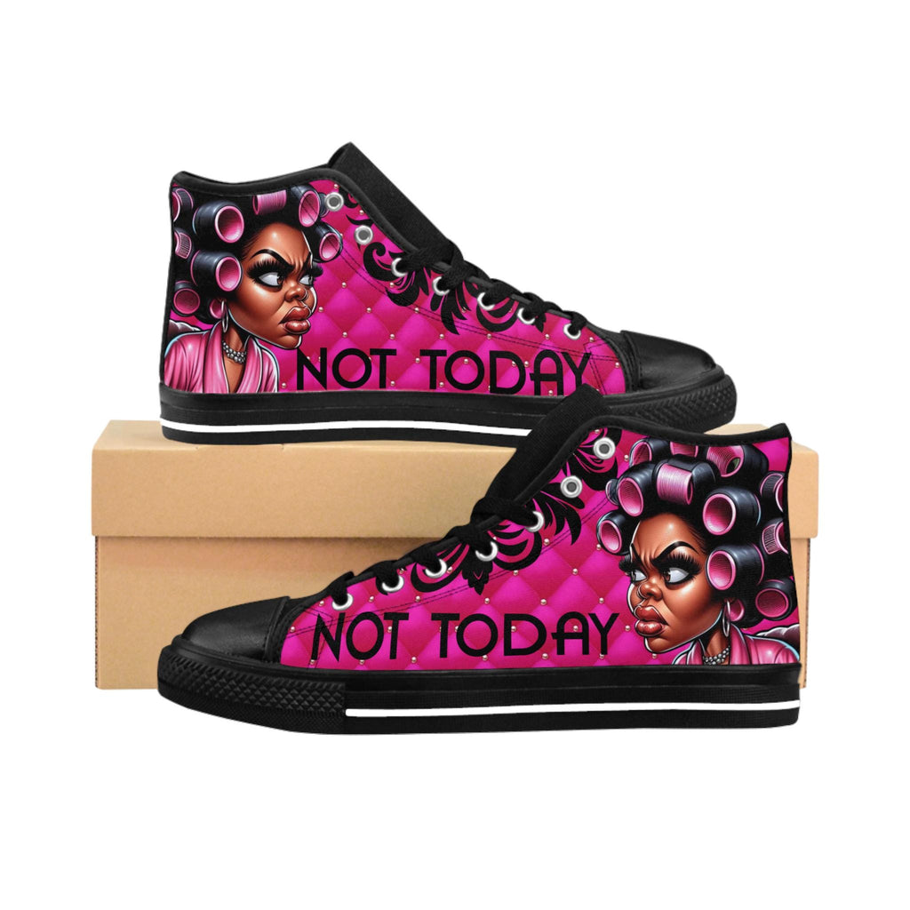 Not Today Nosey Sarcastic Sneakers | Women's Classic Sneakers