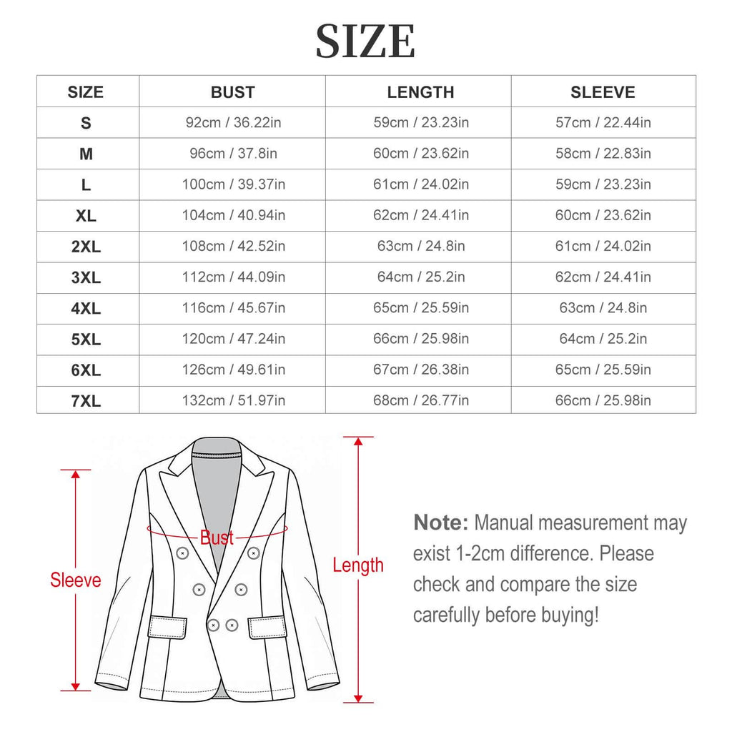 Autism Awareness Jacket, Autism Blazer, Puzzle Piece Support Jacket, Neurodiversity Gift, Inclusive Statement Coat Sizes S-6XL